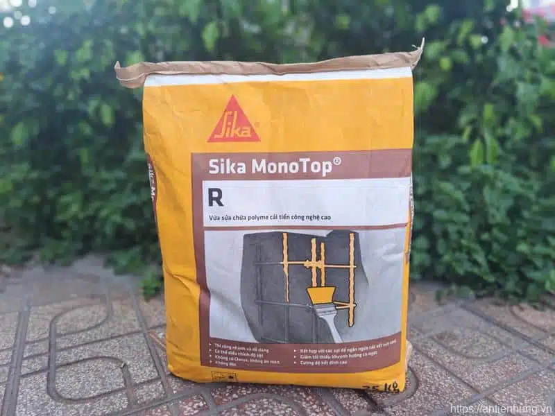 Vữa sửa chữa Sika MonoTop R bao 25kg