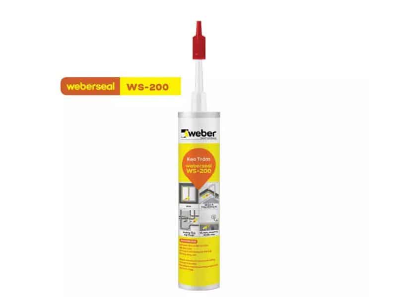 Weberseal Ws-200 | Keo Silicone Thông Dụng - Acid | An Tiến Hưng