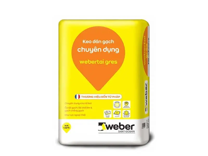Webertai Gres | Keo Lát Gạch Bể Bơi