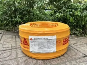 Băng cản nước Sika Waterbar V25 chống thấm mạch ngừng bê tông