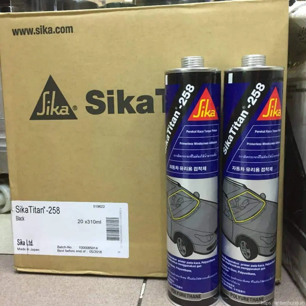 Sika Titan 258 | Keo dán kính ô tô