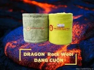 Bông Đá Dragon Rock Wool Dạng Cuộn