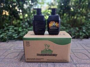 Nước rửa tay màu Đen mềm mại chai 500ml