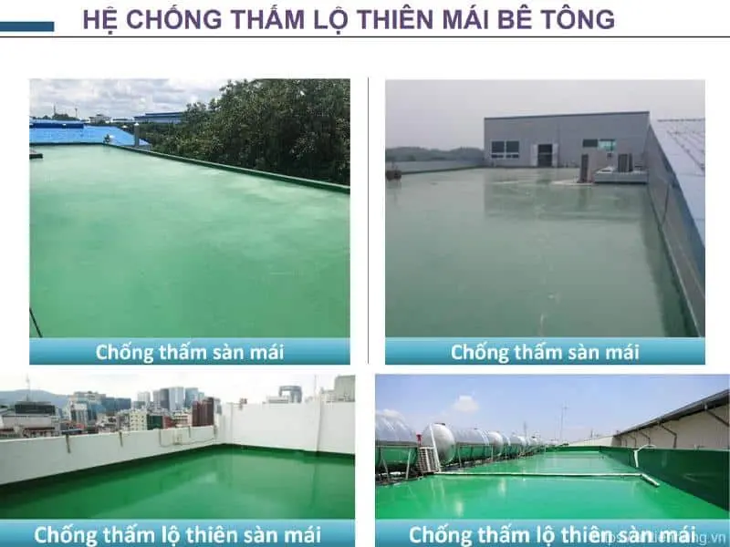 HỆ THỐNG SƠN CHỐNG THẤM LỘ THIÊN SAMHWA