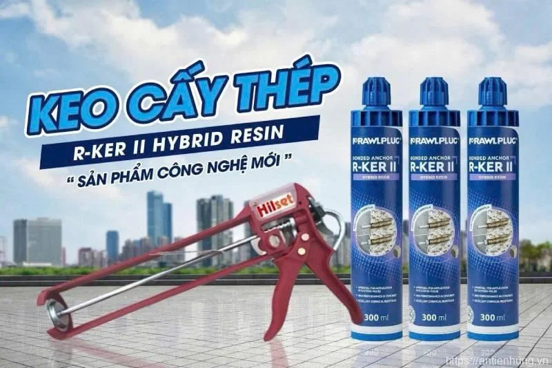 Keo Cấy Thép Rawlplug R-Ker II 300