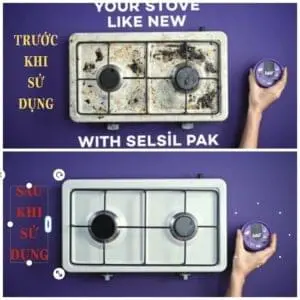 Kem tẩy rửa đa năng Selsil
