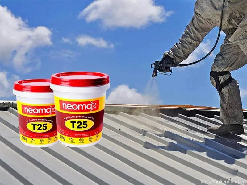 Giải pháp Chống Nóng cho Mái Tôn Công Trình Hiện Hữu với Neomax T25