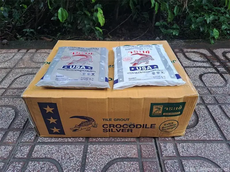 Keo chít mạch Crocodile Silver Grout