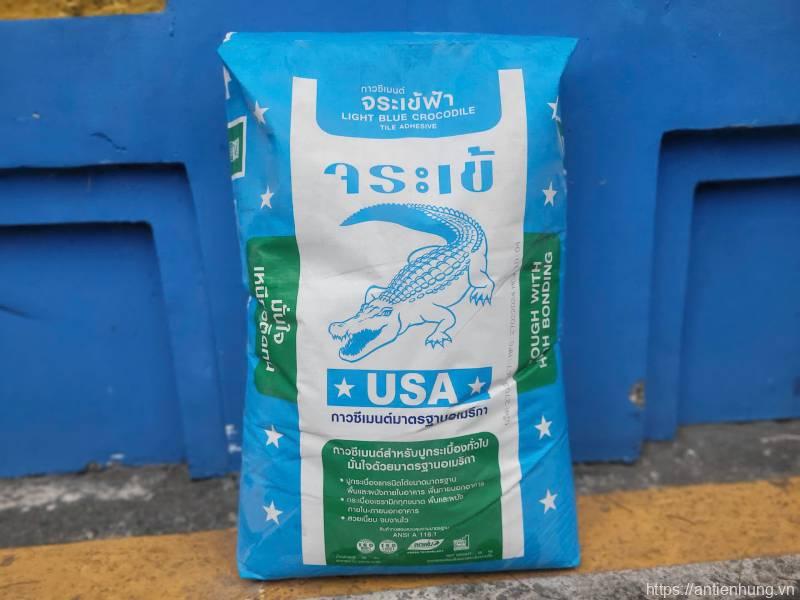 Keo Dán Gạch Cá Sấu Light Blue Crocodile bao 20Kg