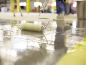 Hình ảnh thi công chất quét lót Silatex Primer