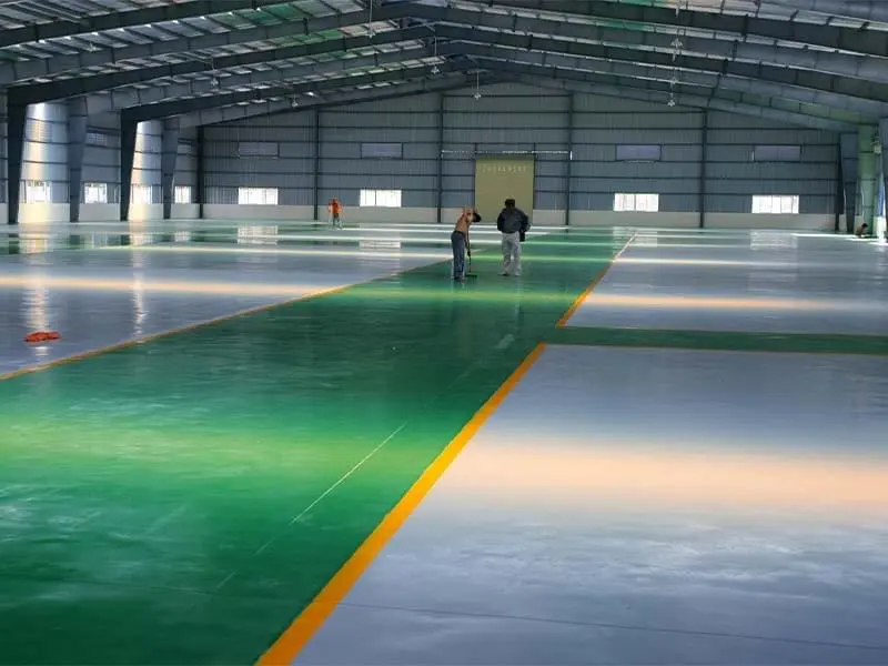 Các loại sơn Epoxy cho nền xưởng đẹp và tiết kiệm chi phí