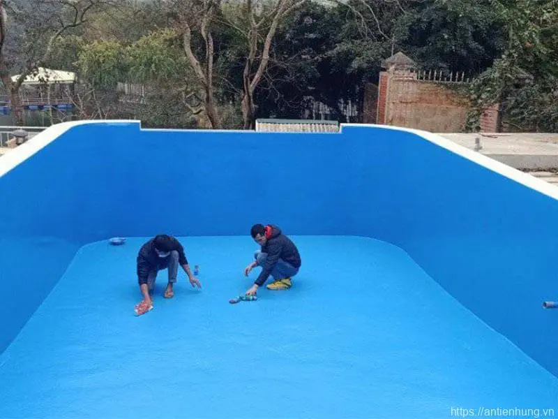 Thi công Sơn Epoxy Chống Thấm cho Hồ Cá, Bể Nước