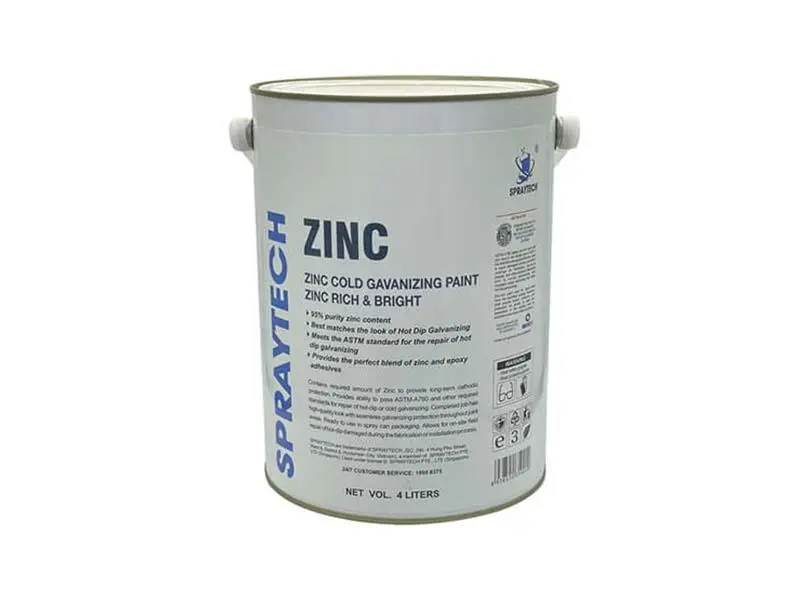 Sơn Mạ Kẽm Lạnh Zinc Spraytech thùng 4 lít