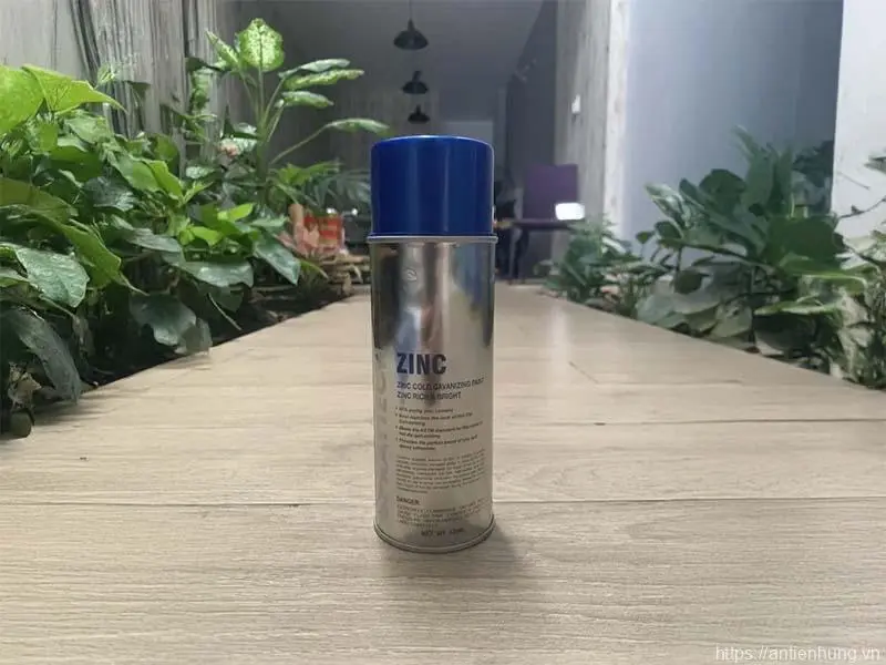Sơn Mạ Kẽm Lạnh Zinc Spraytech chai 420ml