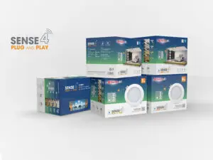 Bộ Combo Đèn Downlight Thông Minh Sense AT16.RM 90/7W.C4