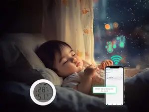 Cảm biến nhiệt độ, độ ẩm Điều khiển Bluetooth CB07.TE.BLE