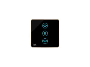 Công tắc cảm ứng rèm BLE CTCU.BLE V.REMT MN màu đen