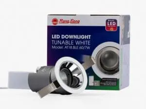 Đèn LED âm trần Downlight thông minh xoay góc AT18.BLE