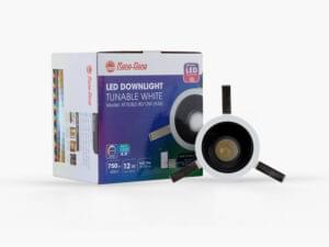 Đèn LED âm trần Downlight thông minh Model: AT18.BLE 80/12W (A36)