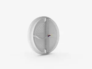 Đèn LED ốp trần tròn đổi màu đế nhựa