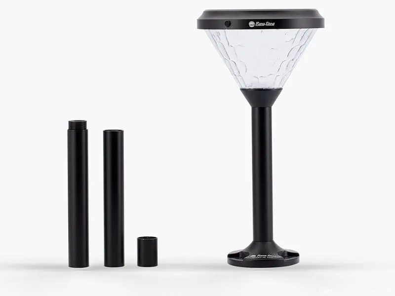 Đèn sân vườn năng lượng mặt trời (LENs kim cương)