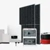 Hệ thống điện năng lượng mặt trời hoà lưới 1 pha có lưu trữ 6KW