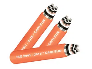 Cáp 3 lõi, màn chắn băng đồng, giáp băng thép 20/35(40.5)kV