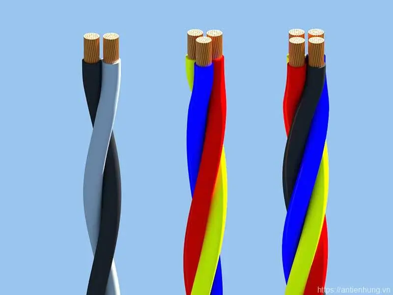 Cáp Multiplex Cadivi QuAV – 0,6/1 kV