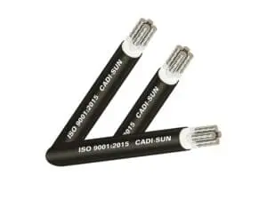 Cáp nhôm 4 ruột, cách điện XLPE, vỏ bọc PVC - AXV 4x