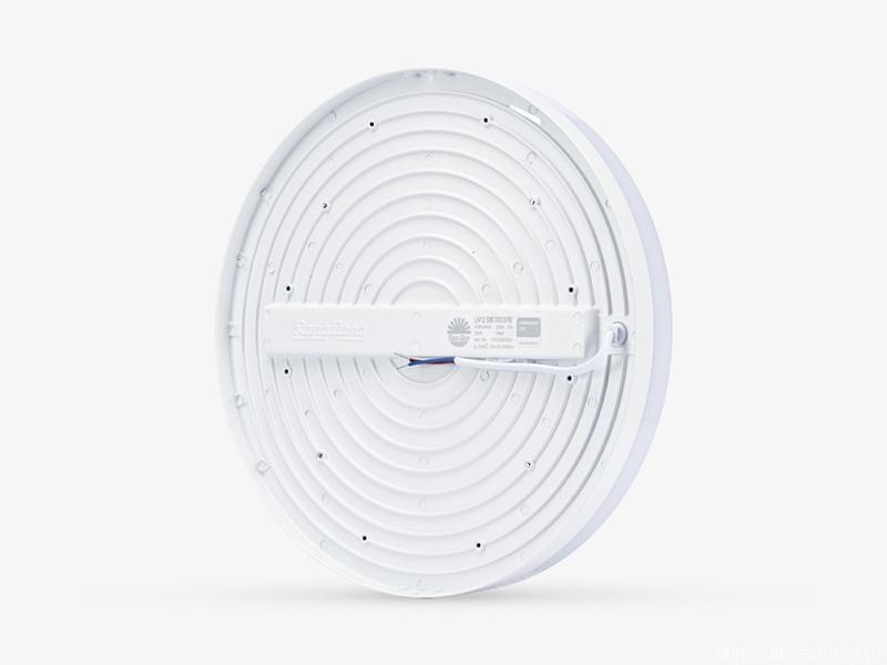 Đèn LED ốp trần tròn đổi màu đế nhôm