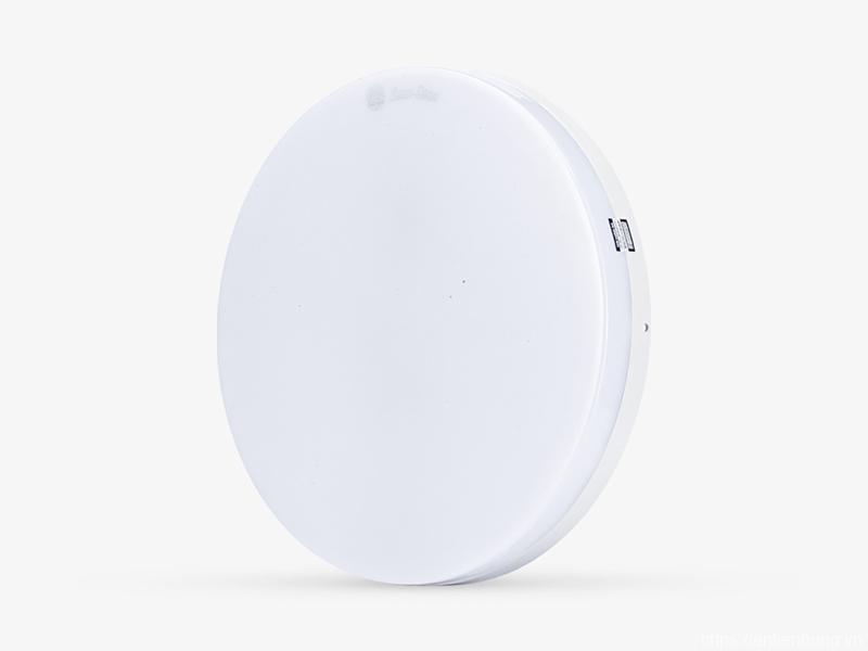 Đèn LED ốp trần tròn đổi màu đế nhựa LN12N ĐM