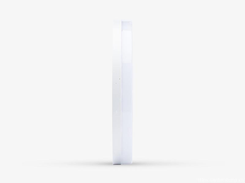 Đèn LED ốp trần tròn đổi màu đế nhựa LN12N ĐM