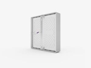 Đèn LED ốp trần vuông đổi màu đế nhựa LN29N