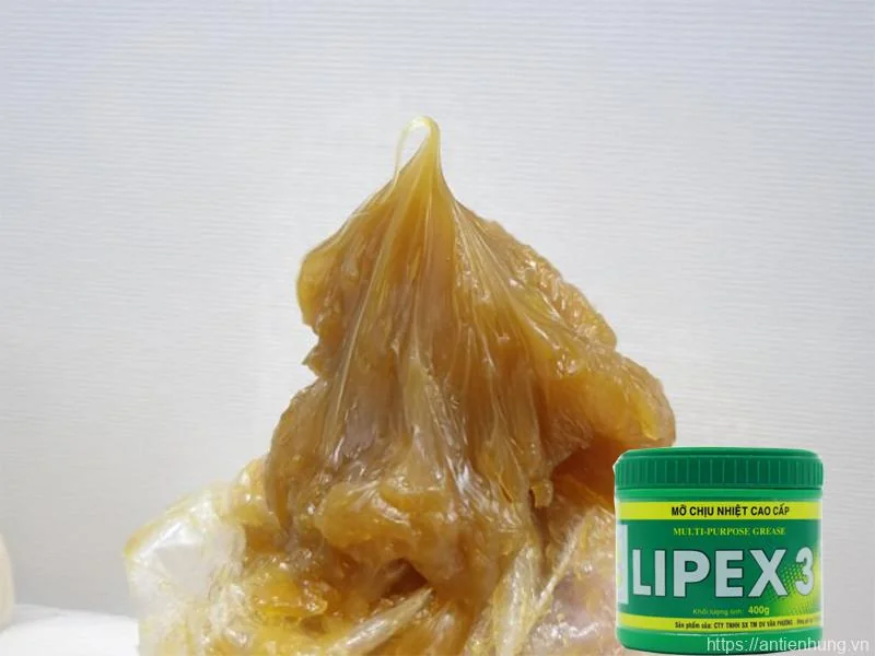 MỠ CHỊU NHIỆT ĐA NĂNG LIPEX 3 LOẠI LON 400G