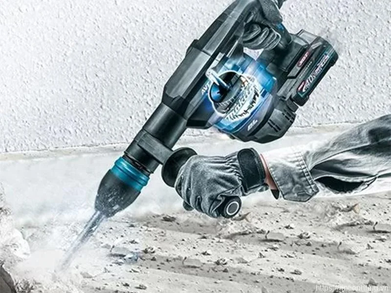 MÁY ĐỤC BÊ TÔNG DÙNG PIN HM001GZ (AWS/BL)(40V MAX) (không kèm pin sạc)