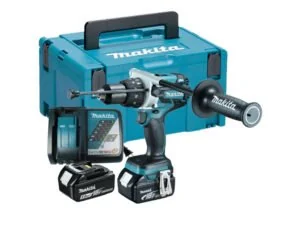 MÁY KHOAN BÚA, VẶN VÍT DÙNG PIN(BL)(18V) MAKITA DHP481RTE (Sạc nhanh(DC18RC), 2 pin 5.0Ah(BL1850B))