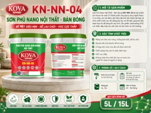 Sơn Phủ Nano Nội Thất - Bán Bóng KN-NN-04