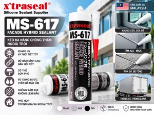 Keo đa năng chống thấm ngoài trời Xtraseal MS-617