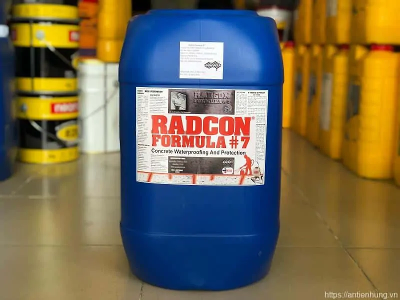 Radcon Formula 7: Giải pháp tối ưu cho công trình bê tông bền vững