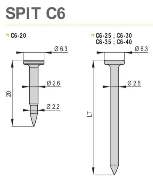 Ứng dụng Đinh C6-P800