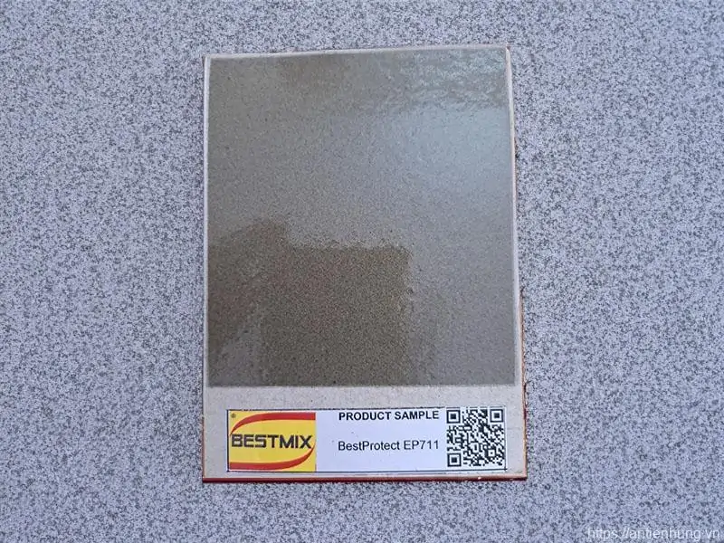Mẫu thi công Chất phủ bảo vệ BestProtect EP711