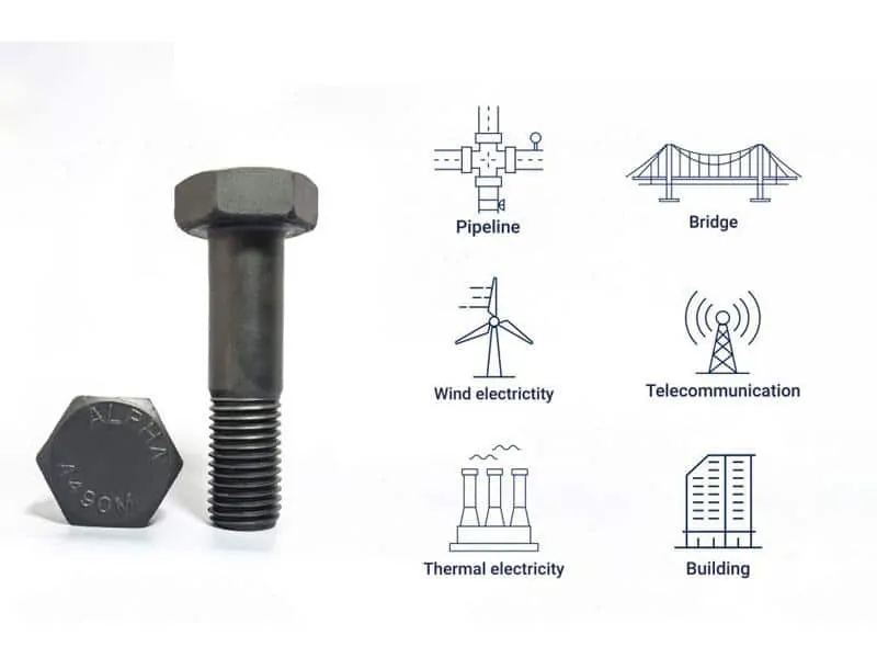 BULONG TIÊU CHUẨN ASTM A490