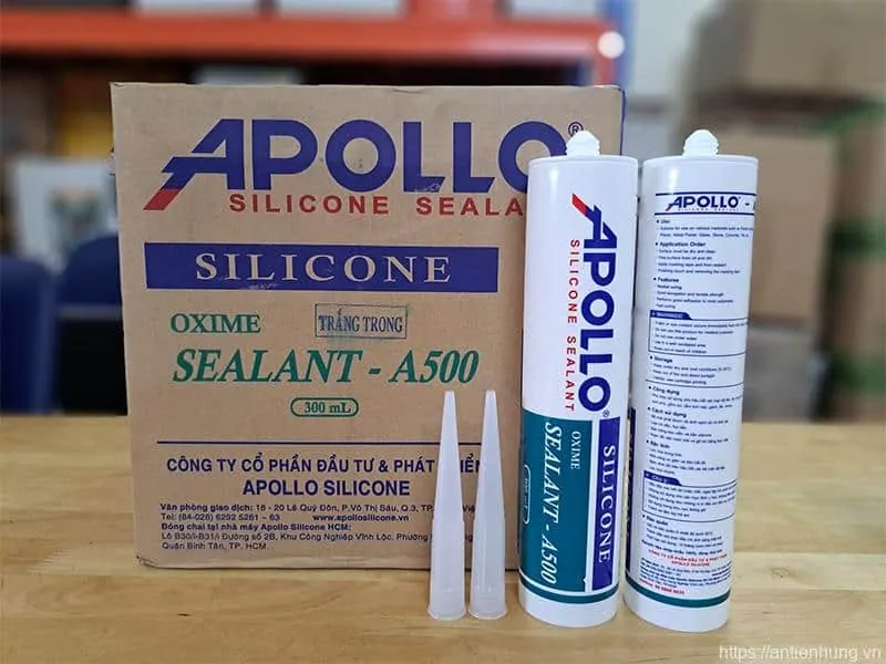 Keo Apollo A500 màu trắng trong