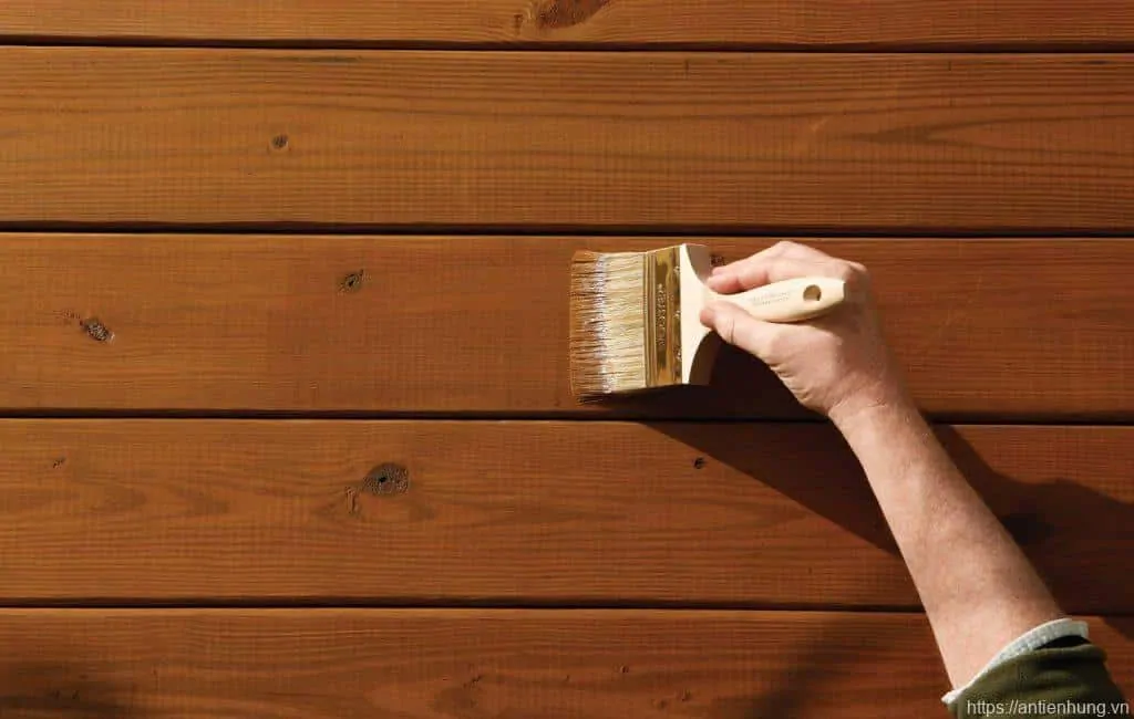 Sơn Nippon EA9 Paint Whiter Primer ứng dụng trên bề mặt gỗ