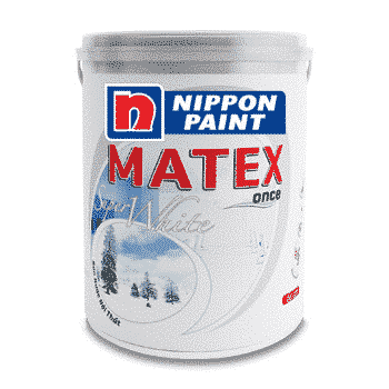 Sơn Nippon Matex Super White là dòng sản phẩm sơn nước nội thất có màu trắng sáng