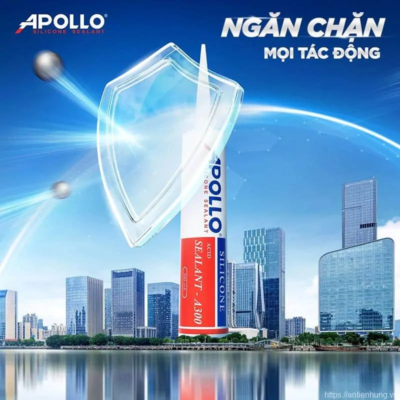 Apollo Silicone A300 giúp ngăn chặn mọi tác động từ môi trường bên ngoài