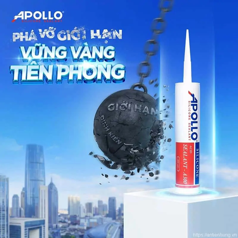 Apollo Silicone thương hiệu tiên phong trong ngành hóa chất và vật liệu xây dựng ở Việt Nam. 