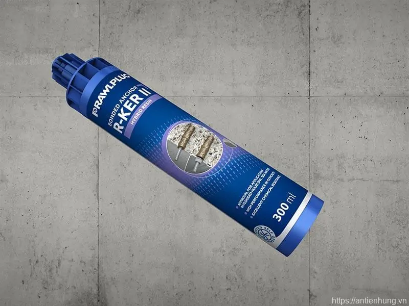 Keo Cấy Thép Rawlplug R-Ker II tuýp 300ml
