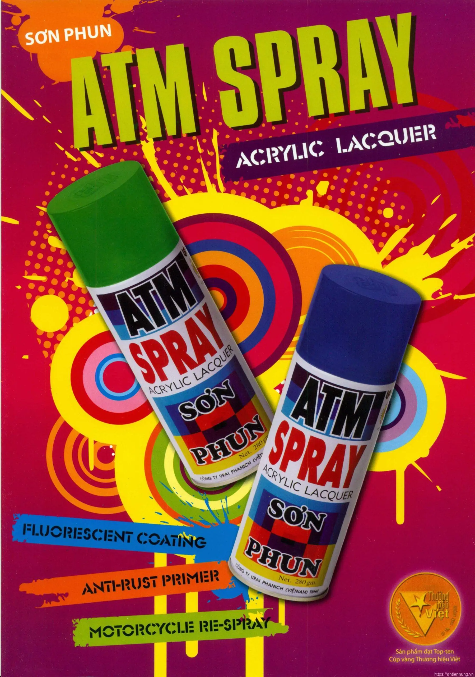 Sơn phun ATM Spray
