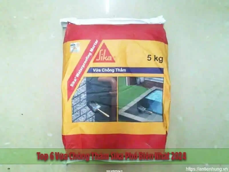 Sika Waterproofing Motar: Giải pháp chống thấm mạnh mẽ cho công trình xây dựng